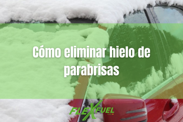 Cómo eliminar hielo de parabrisas