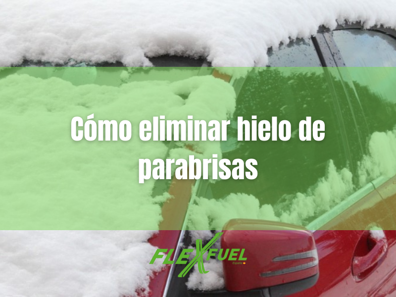 Cómo eliminar hielo de parabrisas