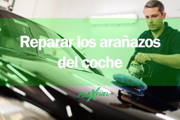 como reparar arañazos del coche